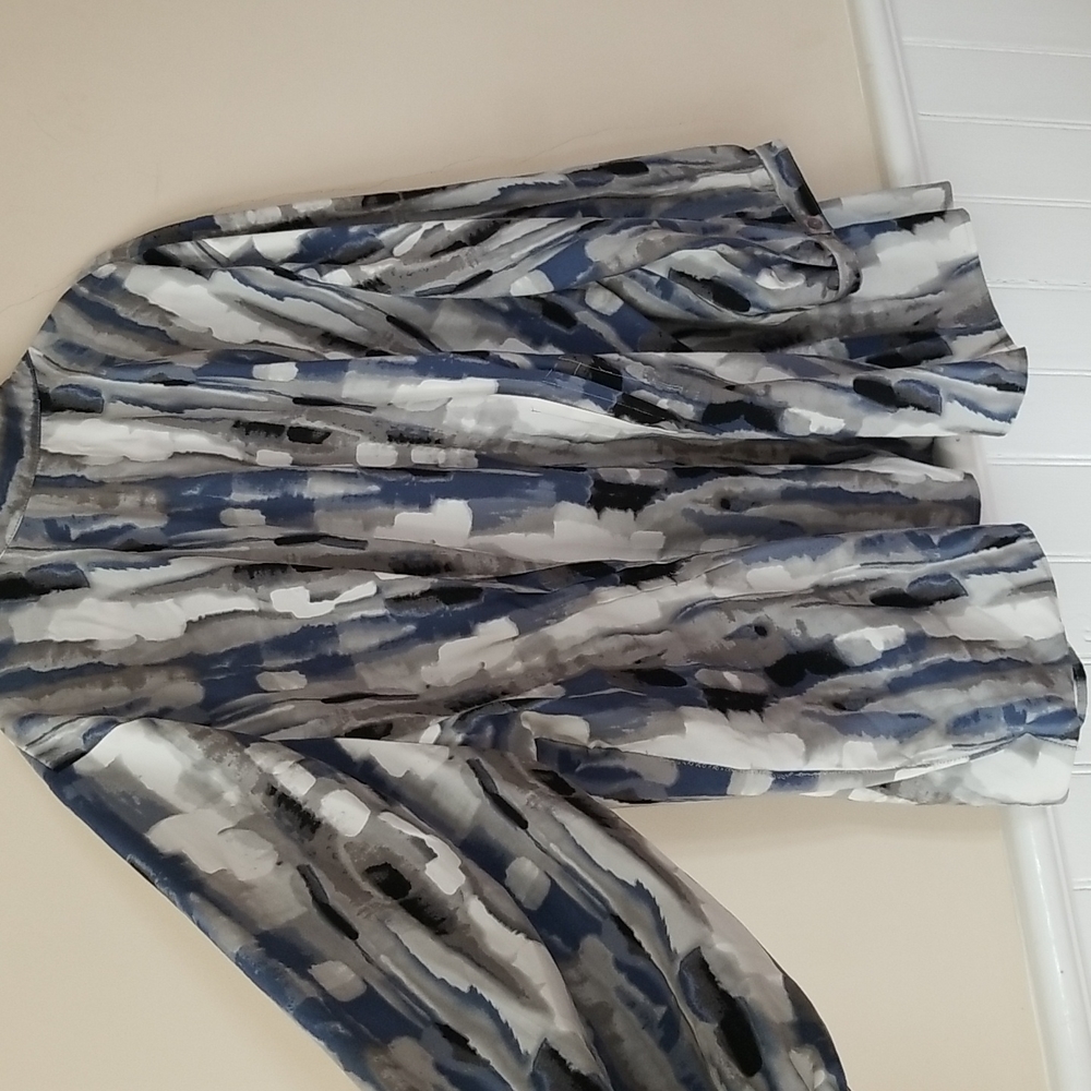 Sere Nade New York Multi Pleated Lagenlook top Shacket - plus size 24 - Picture 6 of 6